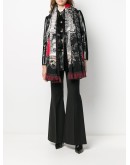 Love Heart Skeleton winter scarf