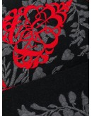 Love Heart Skeleton winter scarf