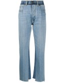 denim patch jeans