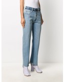 denim patch jeans