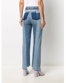 denim patch jeans