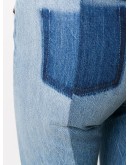 denim patch jeans