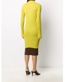 long-sleeve ribbed-knit shirt