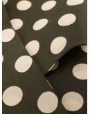 polka dot silk scarf
