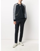 logo pattern crew-neck pullover