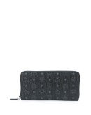 Visetos logo-print zip wallet