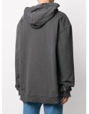 distressed graphic hoodie
