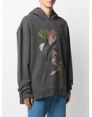 distressed graphic hoodie