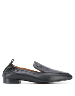 logo-plaque loafers