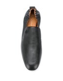 logo-plaque loafers