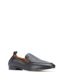 logo-plaque loafers