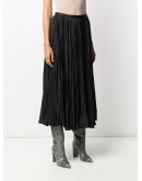 long-length pleat skirt