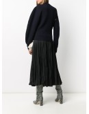 long-length pleat skirt