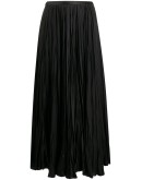 long-length pleat skirt