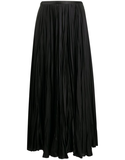 long-length pleat skirt
