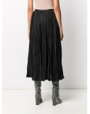 long-length pleat skirt