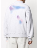 'Air'-patch mock-neck sweatshirt
