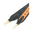 logo print bag shoulder strap