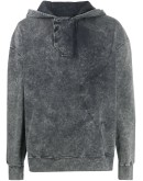 acid-wash cotton hoodie