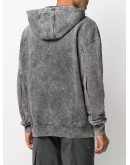 acid-wash cotton hoodie