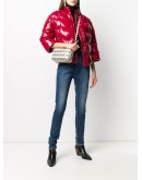 contrast-stitch skinny jeans