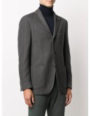 single-breasted fitted blazer