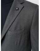 single-breasted fitted blazer