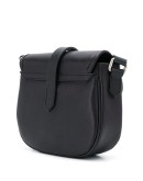 motif buckle shoulder bag