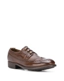 punch-hole lace-up shoes