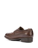 punch-hole lace-up shoes