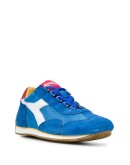 suede low-top trainers
