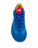 suede low-top trainers