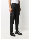 shadow-stripe tailored trousers