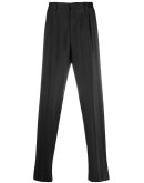shadow-stripe tailored trousers