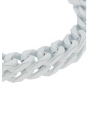 square curb-chain bracelet