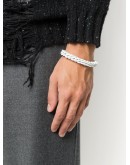 square curb-chain bracelet