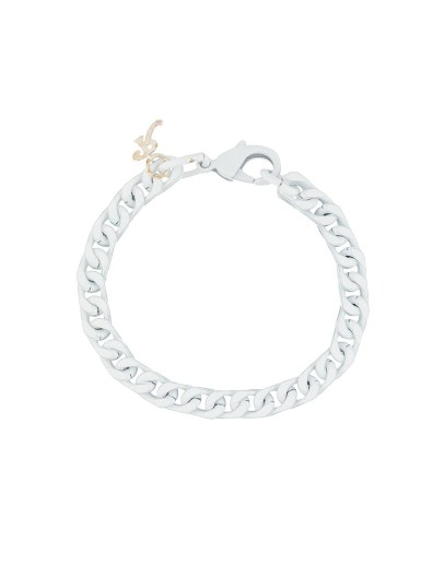 square curb-chain bracelet