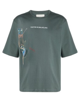 illustrative print T-shirt