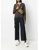logo print belt bag