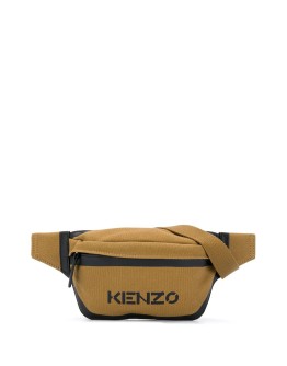 logo print belt bag