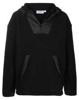 hooded fleece jacket