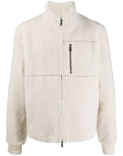 long-sleeved fleece jacket
