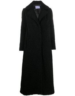 oversized textured coat