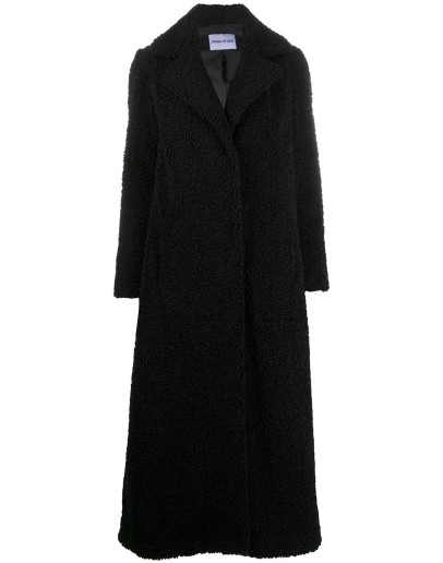 oversized textured coat