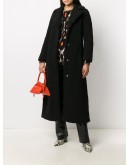 oversized textured coat