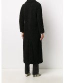 oversized textured coat