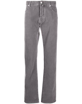 straight-leg jeans