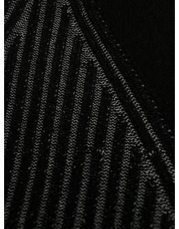 crew-neck ribbed-knit jumper