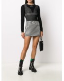 crew-neck ribbed-knit jumper