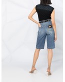 knee-length shorts